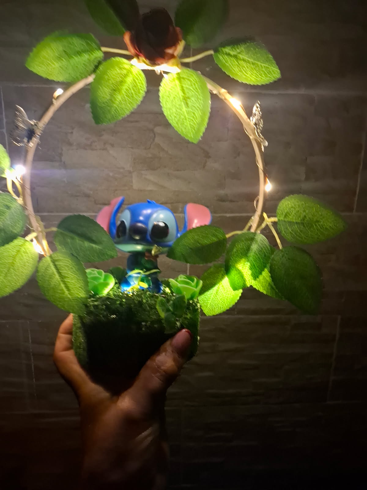 Stitch illuminé