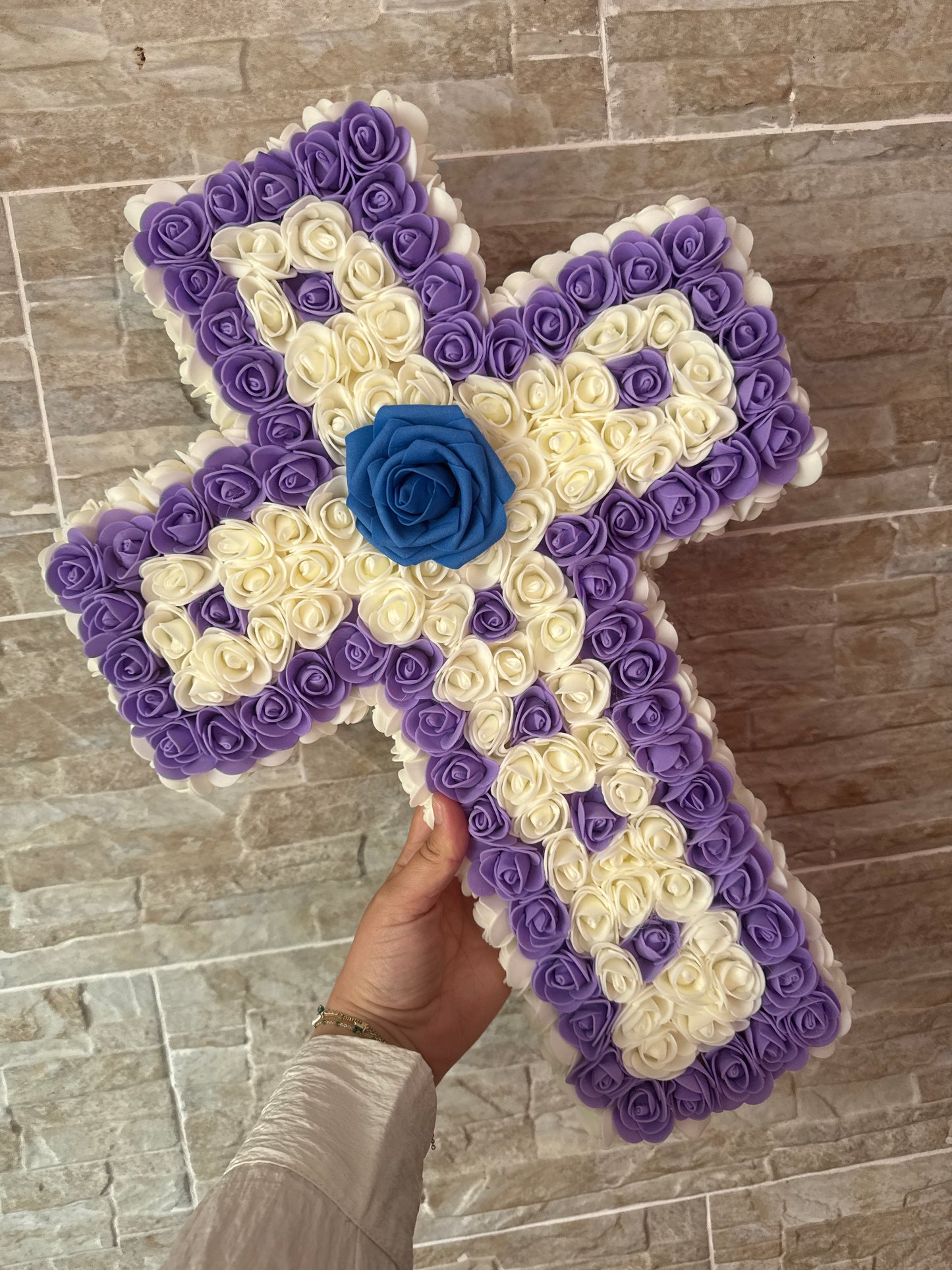 Croix florales