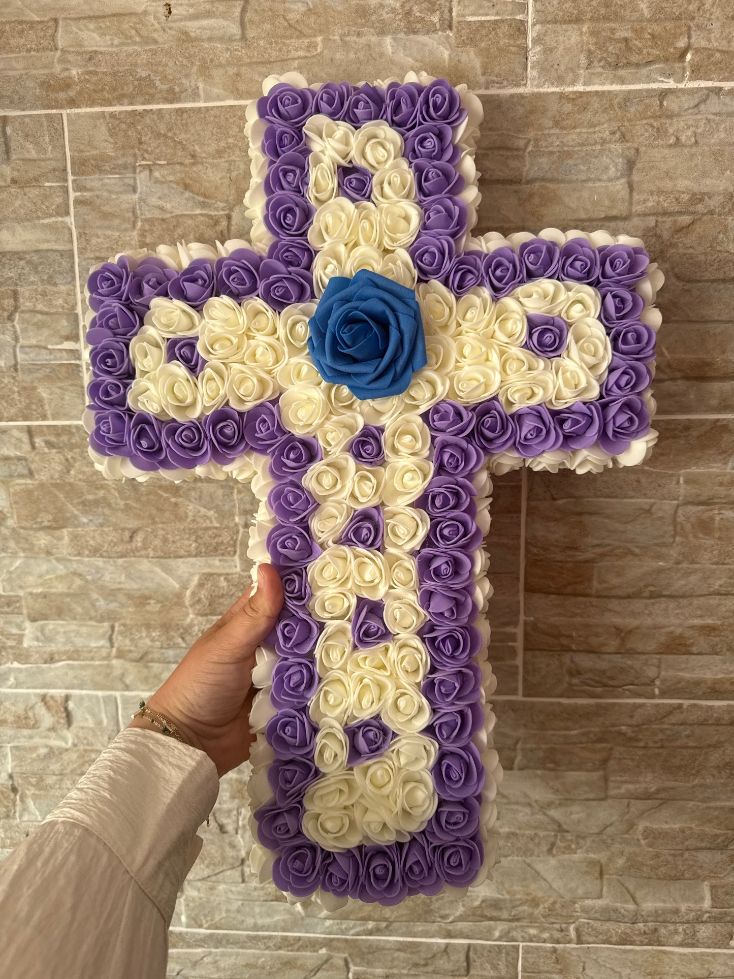 Croix florales