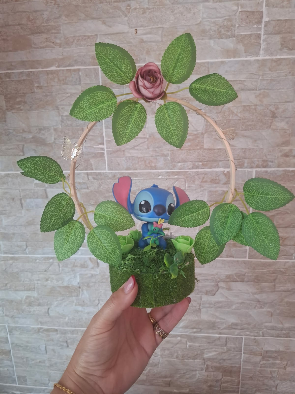 Stitch illuminé