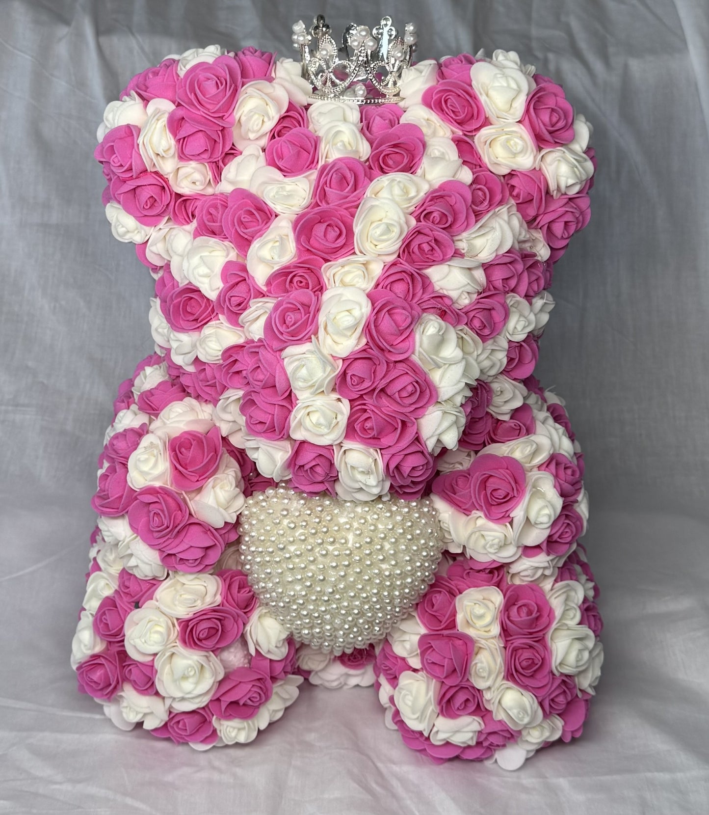 ourson florale 30CM