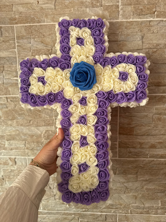 Croix florales