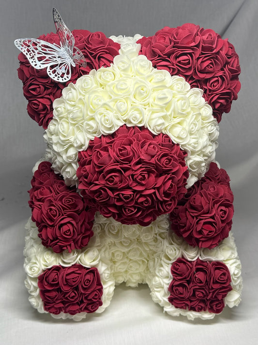 ourson florale 30CM
